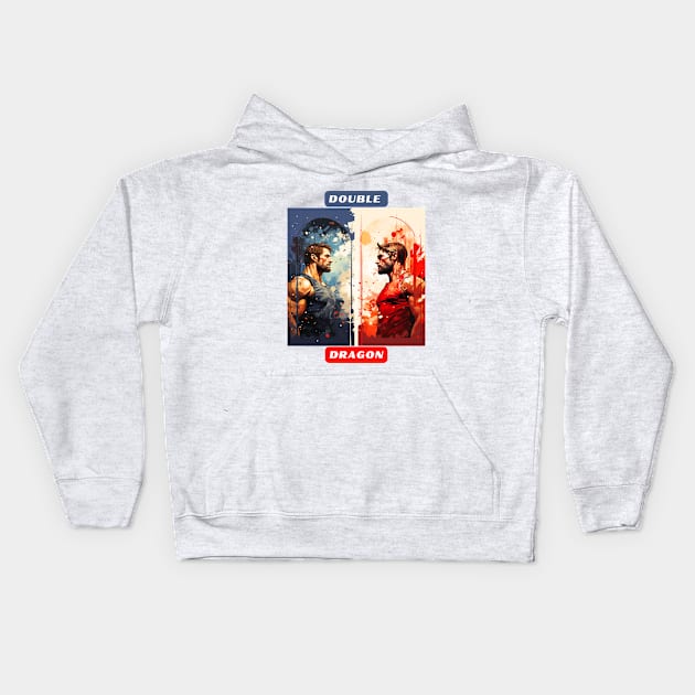 Double Dragon Kids Hoodie by St01k@